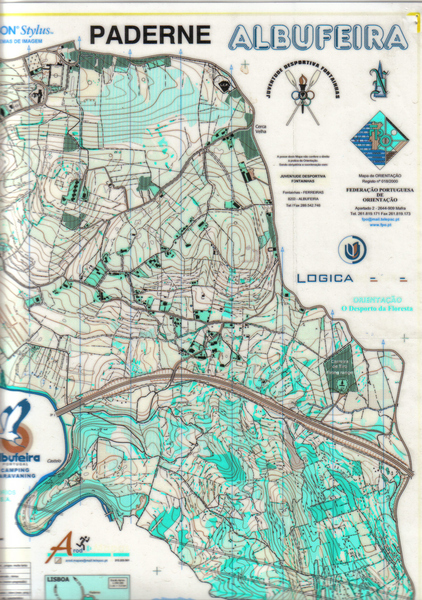 (7) - Mapa Paderne-Portugal - Set2000.