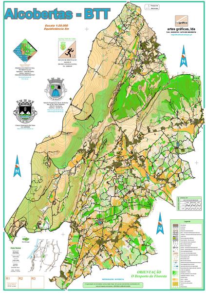(10) - Mapa Alcobertas OriBtt-Portugal - Jan2001.
