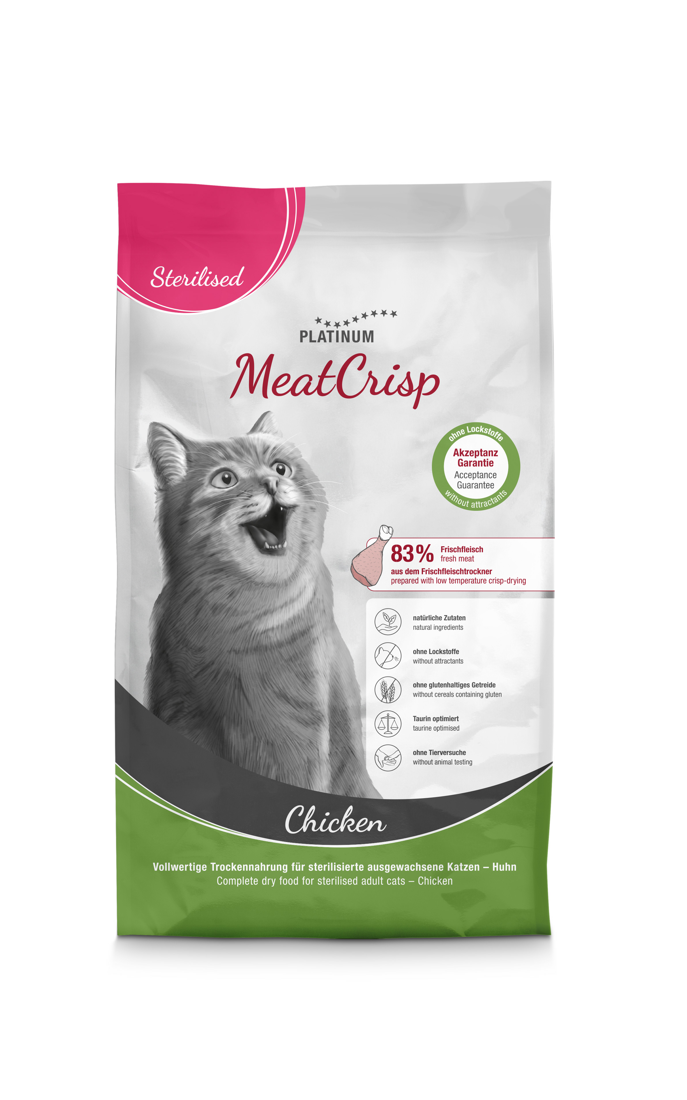 Meat Crisp Sterilised gato