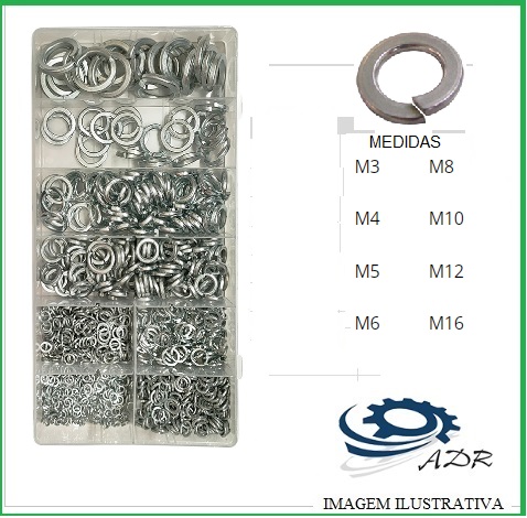 KIT ANILHAS DE PRESSAO