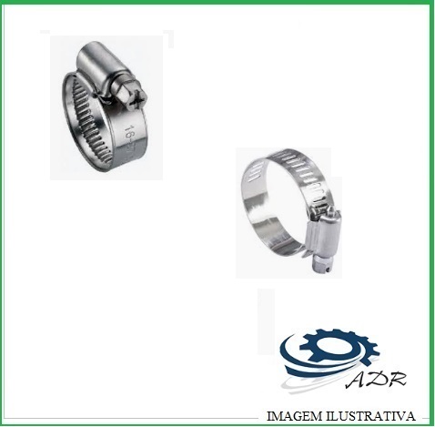 ABRAÇADEIRA INOX REF. 16X25