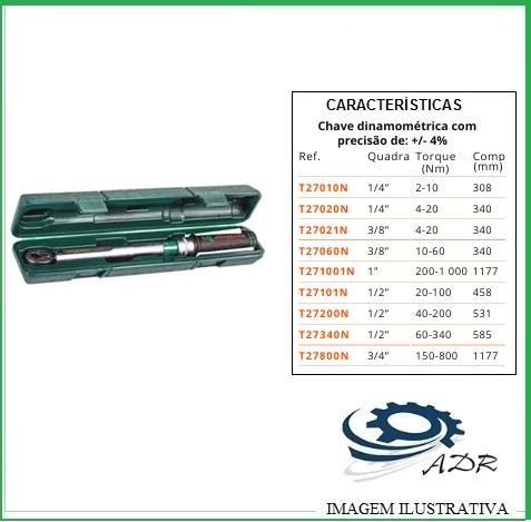 CHAVE DINAMOMETRICA 1/4´