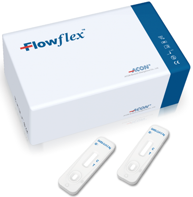 Teste Antignio SARS-CoV-2 FLOWFLEX USO PROFISSIONAL