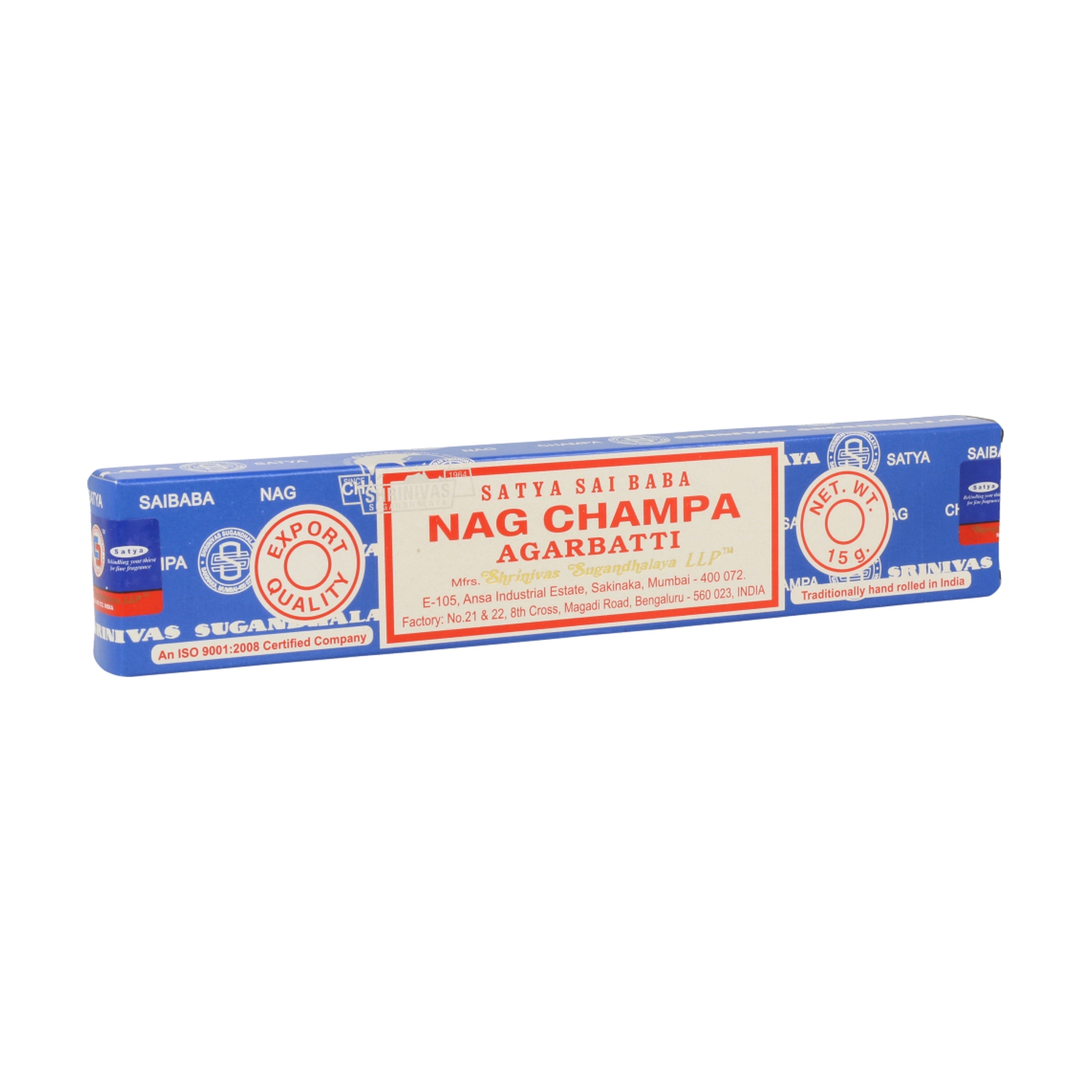 Incenso Nag Champa Azul Original