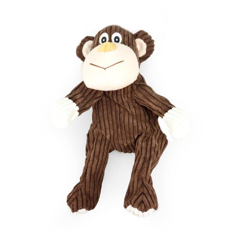 Play & bite macaco de peluche para ces