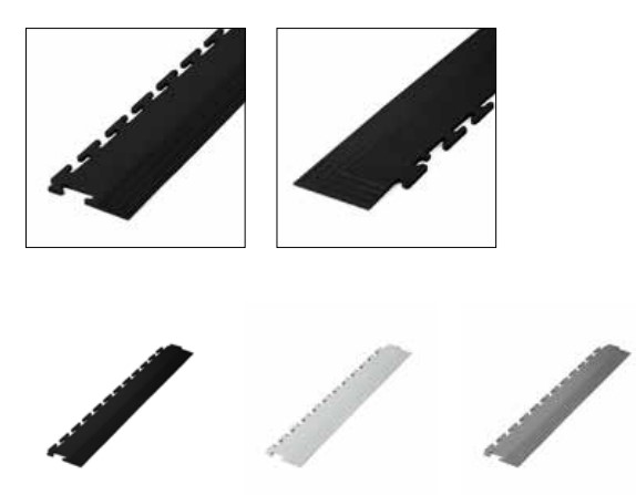 Orla de telha interligada em PVC
