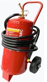 Extintor 25Kg.p ABC 55A IVB C PP25HDI CE Presso permanente