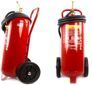 Extintor 50 Kg. p ABC 55A IVB C PP50HDI CE. Presso permanente