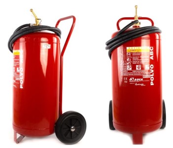 Carro Extintor  AGUA + AFFF 100 l. PE100 