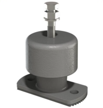 Isolador de mola de ao