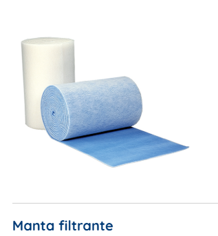Manta filtrante