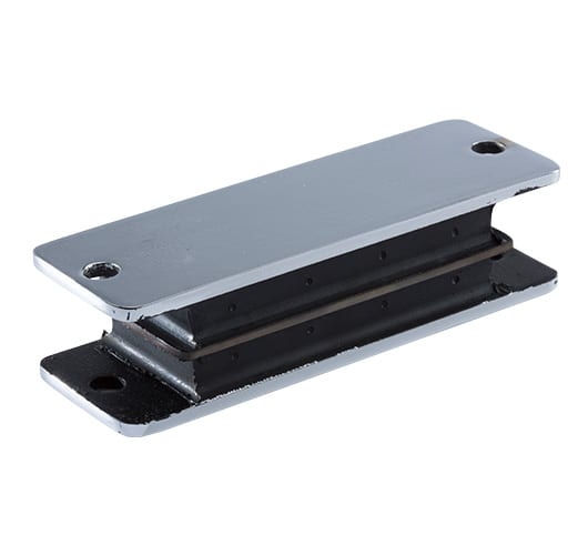 Isolador de vibrao retangular