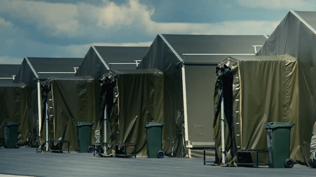 Tenda de carbono para tropas CTZ-M