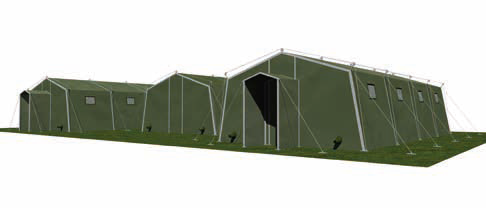 Tenda de carbono para tropas CTZ-M