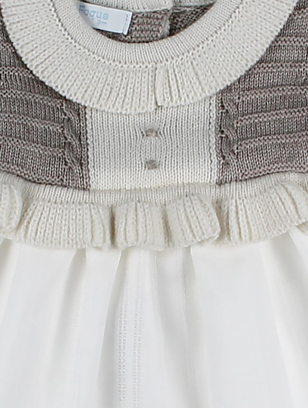 Vestido cerimónia da Foque