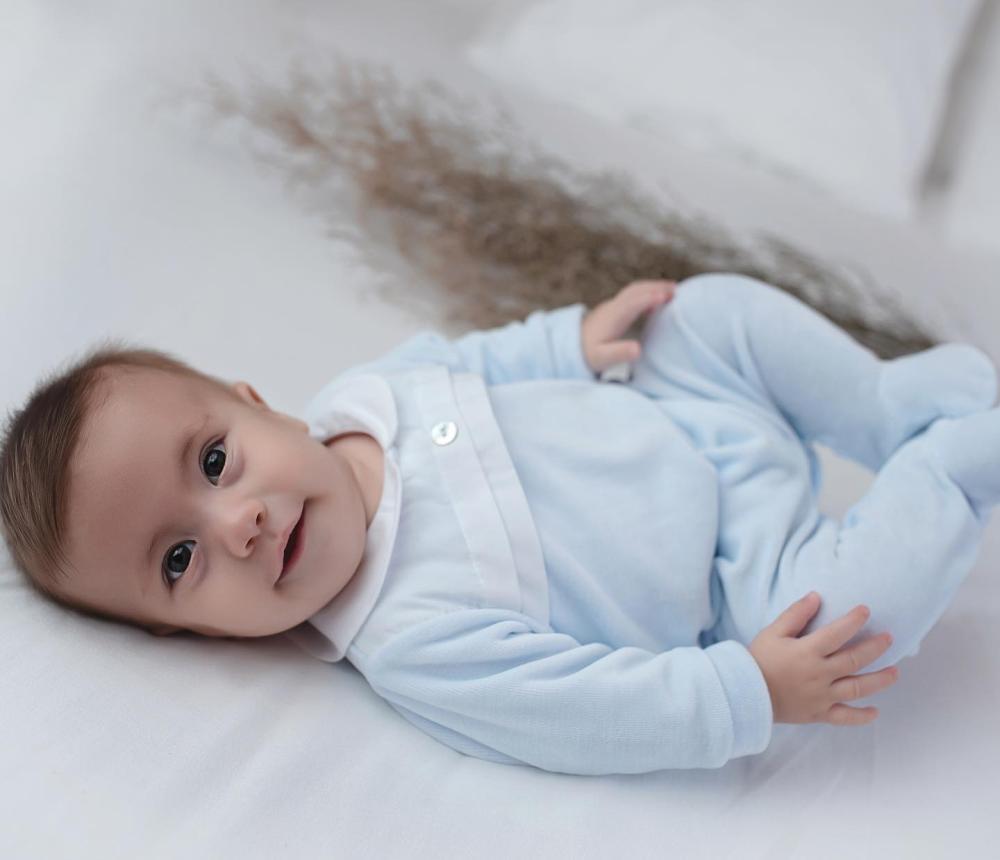 Babygrow laminado algodão c/ escapulário Mighty Love