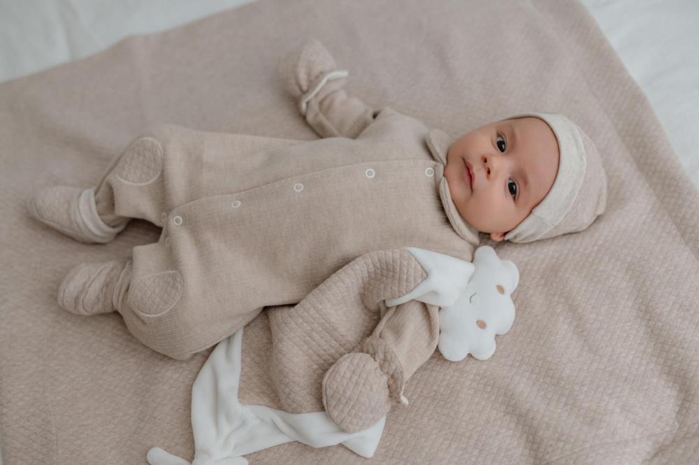 Babygrow Canelado ´Brownie´ da Mighty Love