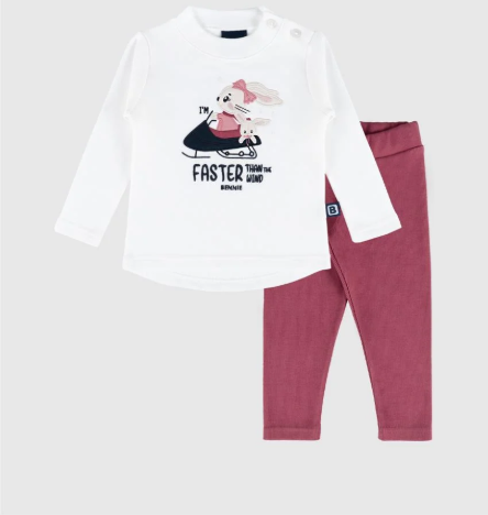Conjunto menina ´Faster´ - Bennie Kids