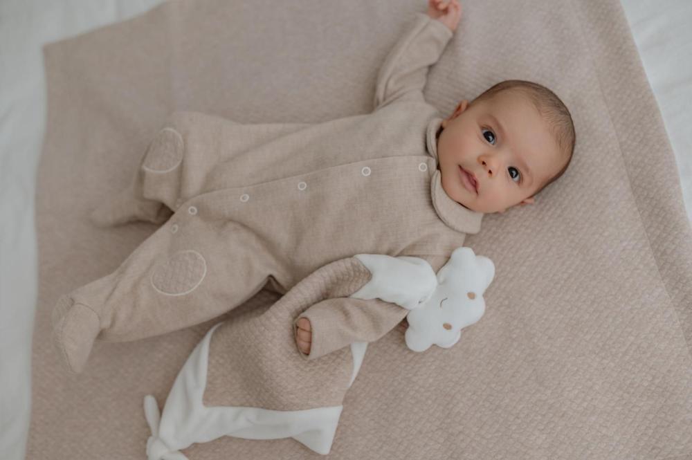 Babygrow Canelado ´Brownie´ da Mighty Love