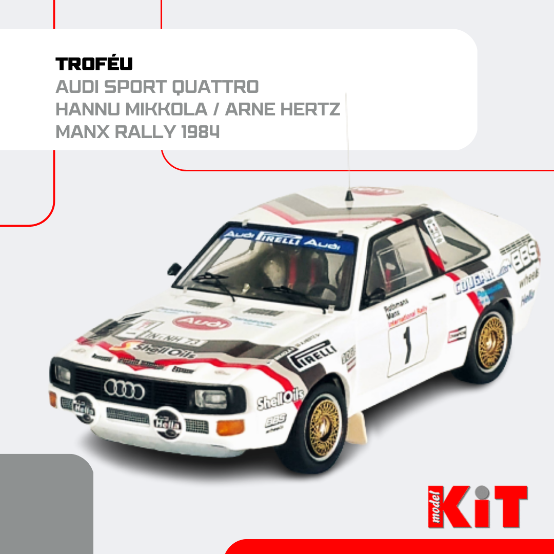 Audi Sport Quattro  Hannu Mikkola / Arne Hertz  Manx Rally 1984