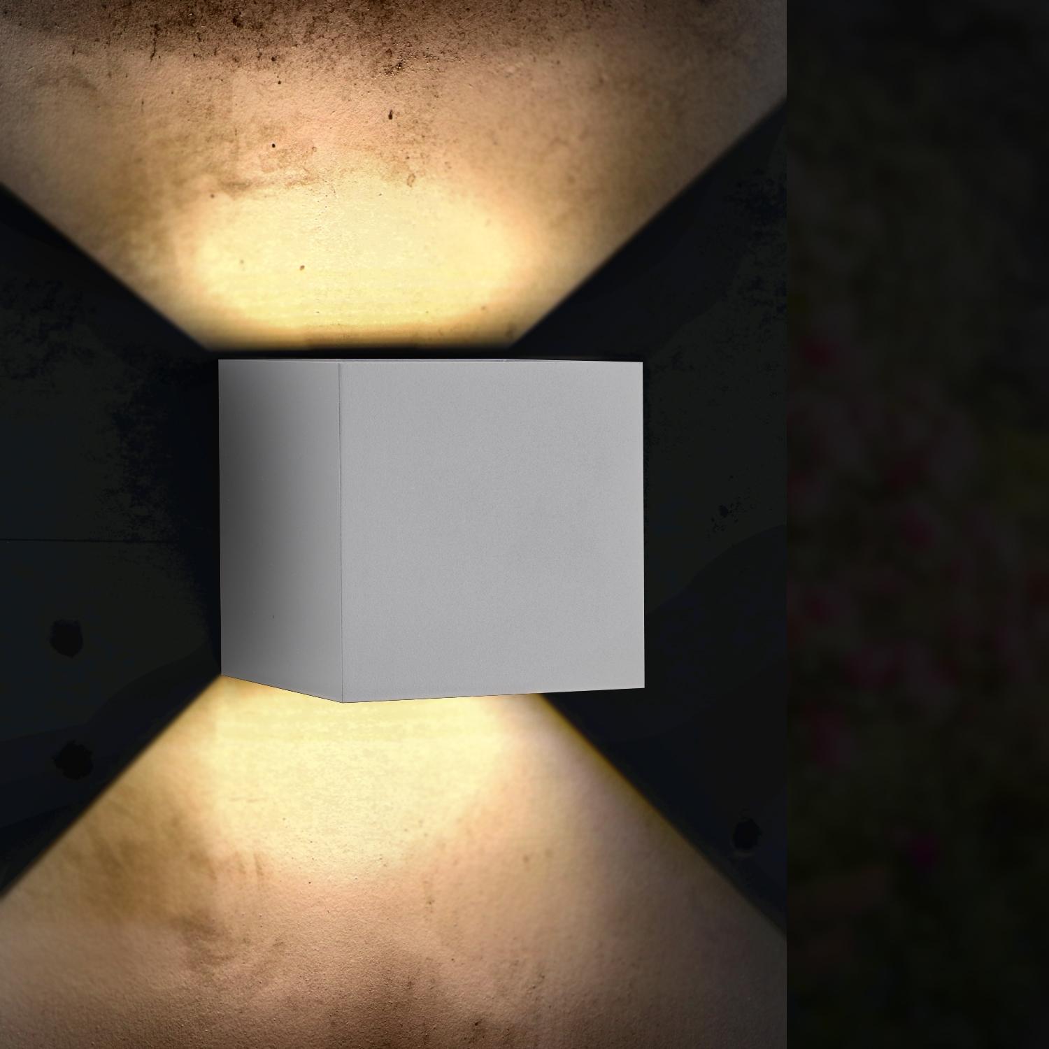 LED WHITE CUBE 6W