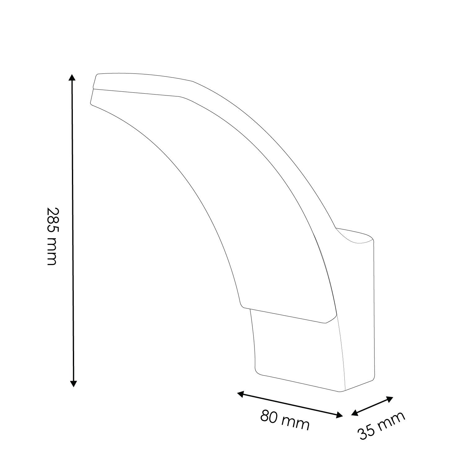 LED WINNIE BLACK 12 W