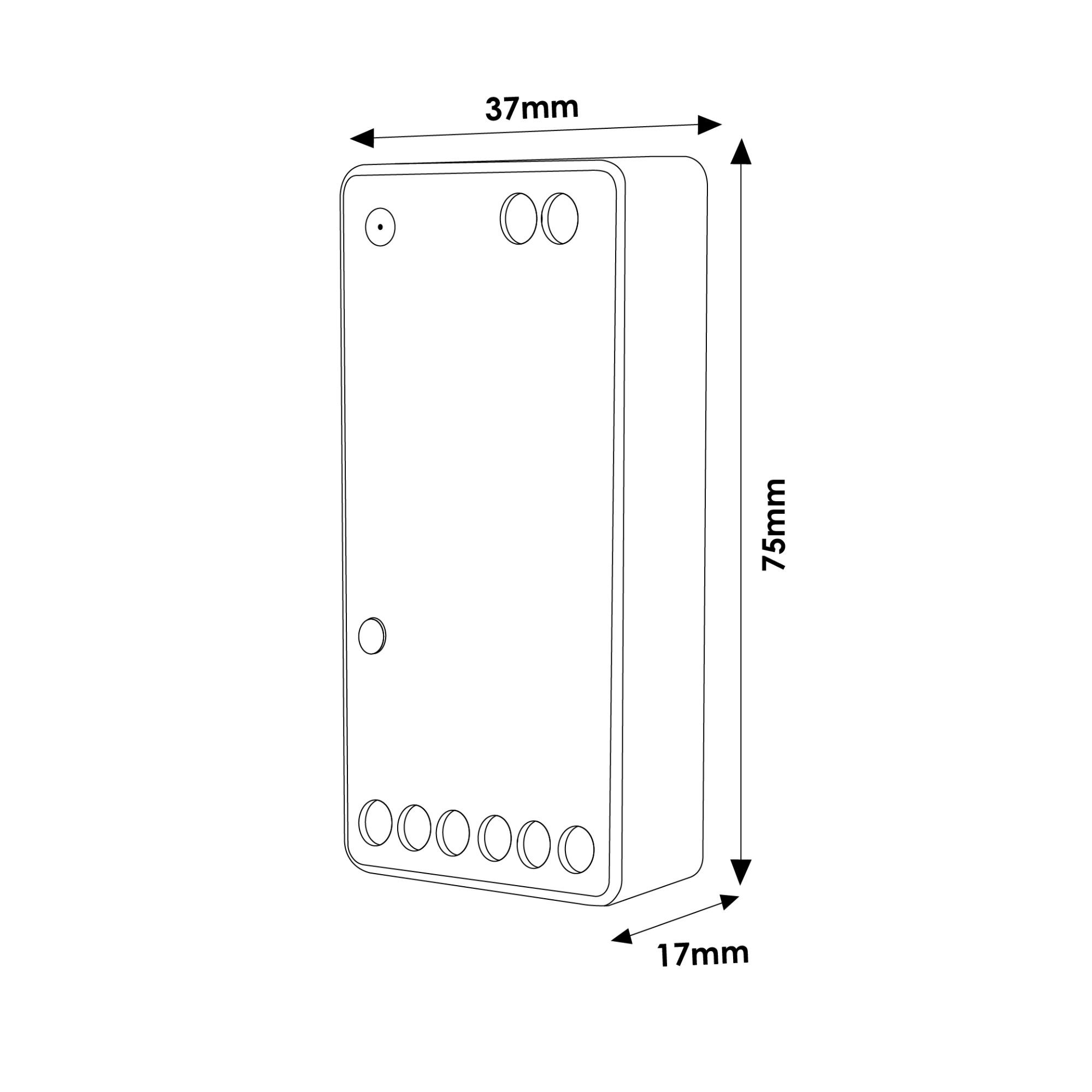CONTROLADOR DIMMER RGB