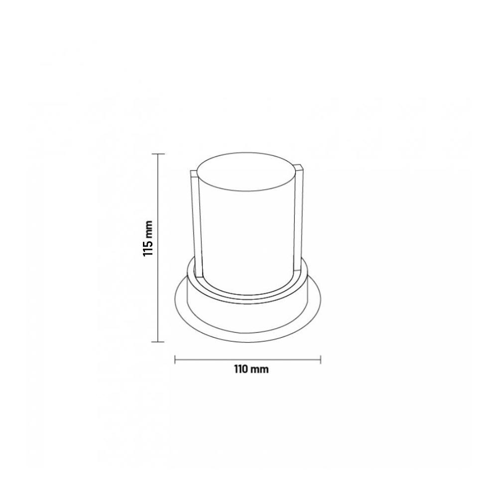 DOWNLIGHT TUBE ROUND