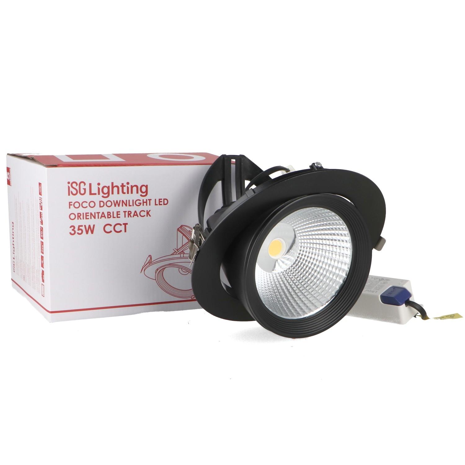 FOCO DOWNLIGHT BLACK TRACK 35W