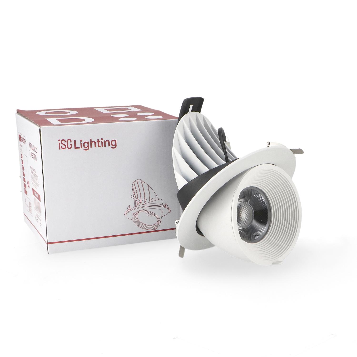 FOCO DOWNLIGHT WHITE TRACK 30W