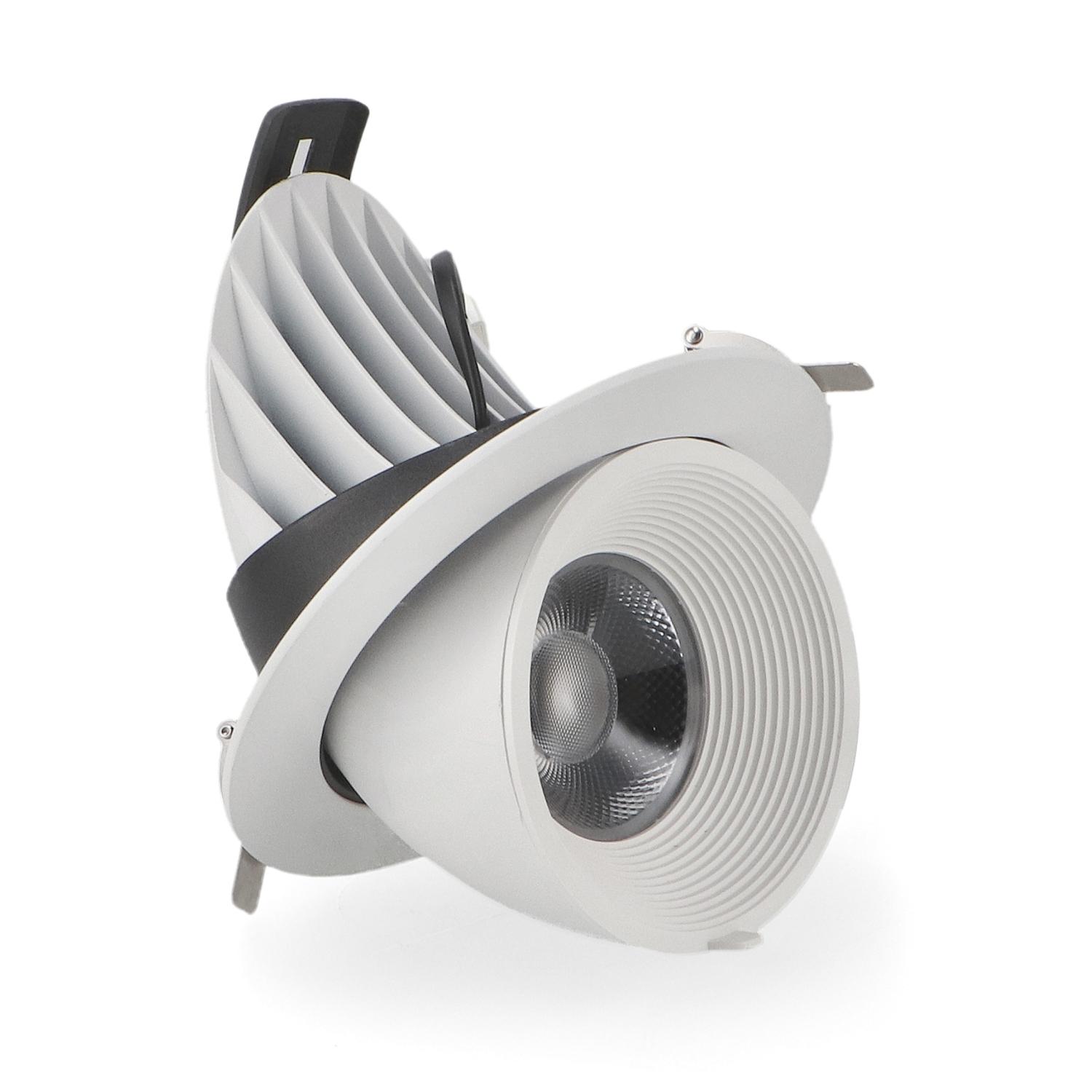 FOCO DOWNLIGHT WHITE TRACK 30W