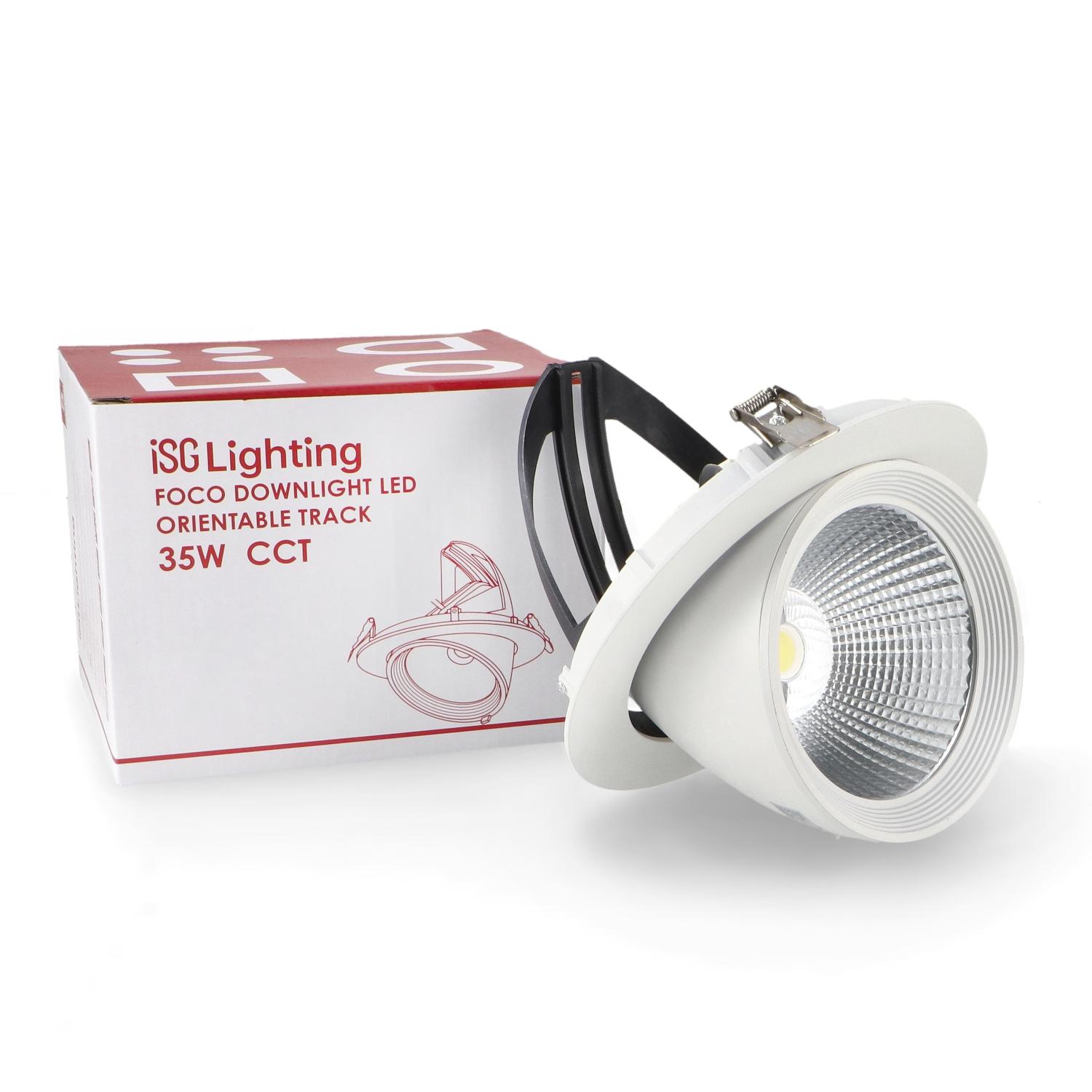 FOCO DOWNLIGHT WHITE TRACK 35W