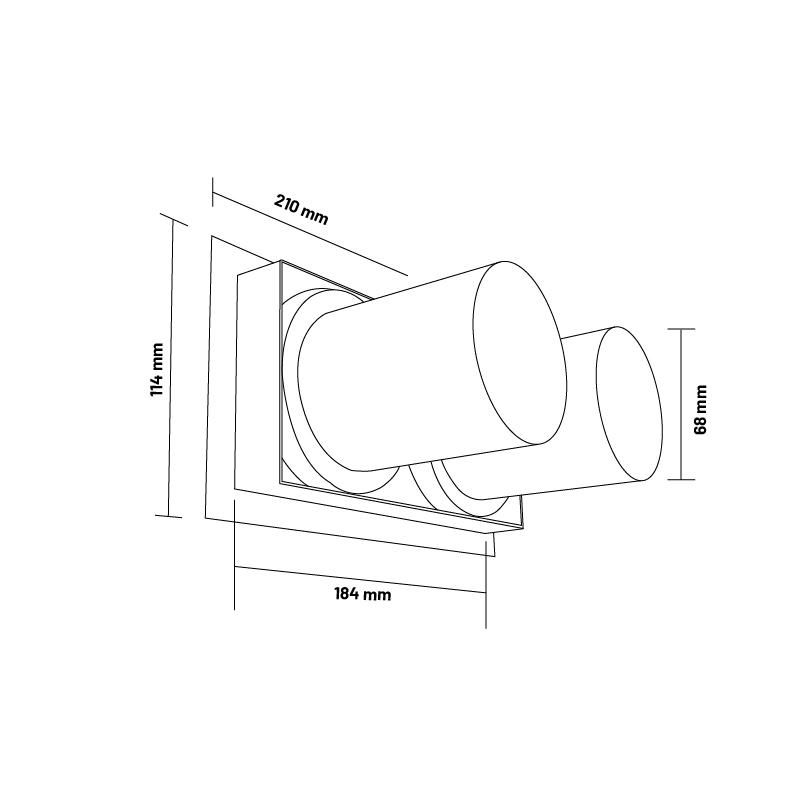 FOCO LED TUBE 24W