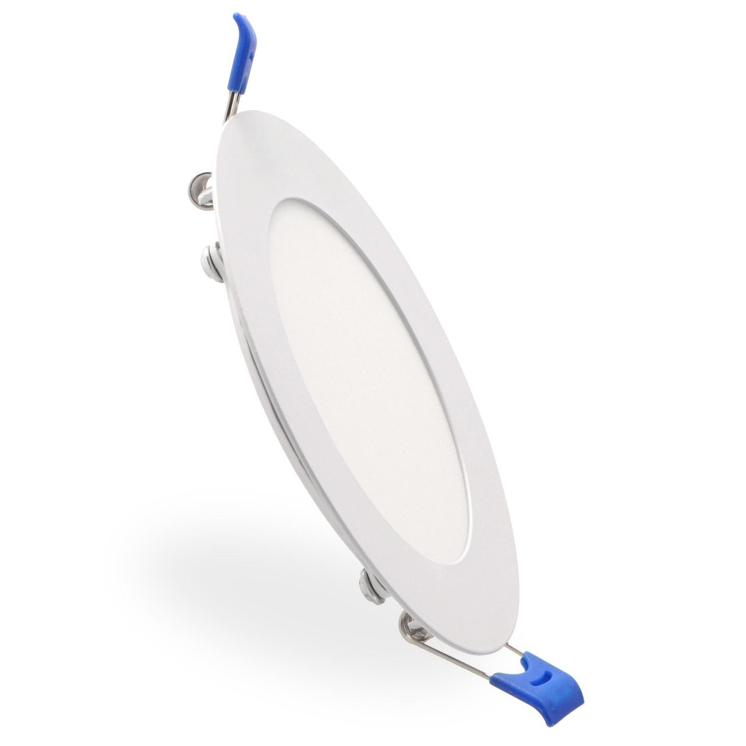 Painel Led Redondo Serie Slim 6W 3000K