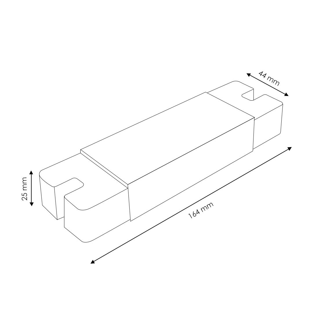 RECEPTOR PARA TIRAS LED