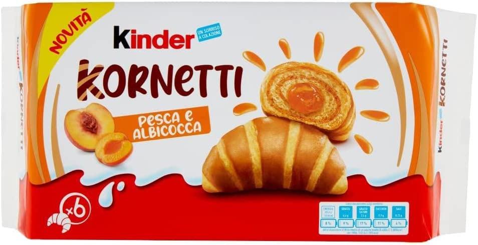 KINDER CROISSANTS KORNETTI RECHEADOS COM DAMASCO ALPERCE 