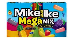 MIKE & IKE MEGA MIX 10 FLAVOURS 120G