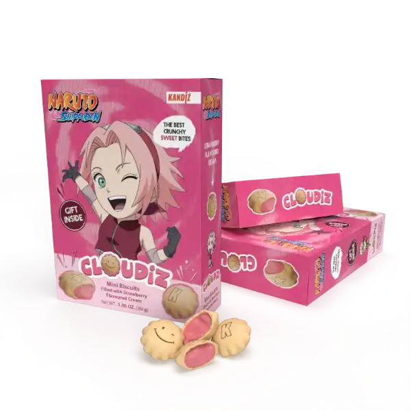 CLOUDIZ NARUTO COOKIES STRAWBERRY