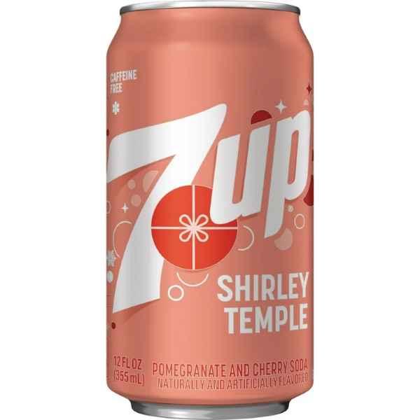 LIMITED EDITION 7UP SHIRLEY TEMPLE POMEGRANATE AND CHERRY 