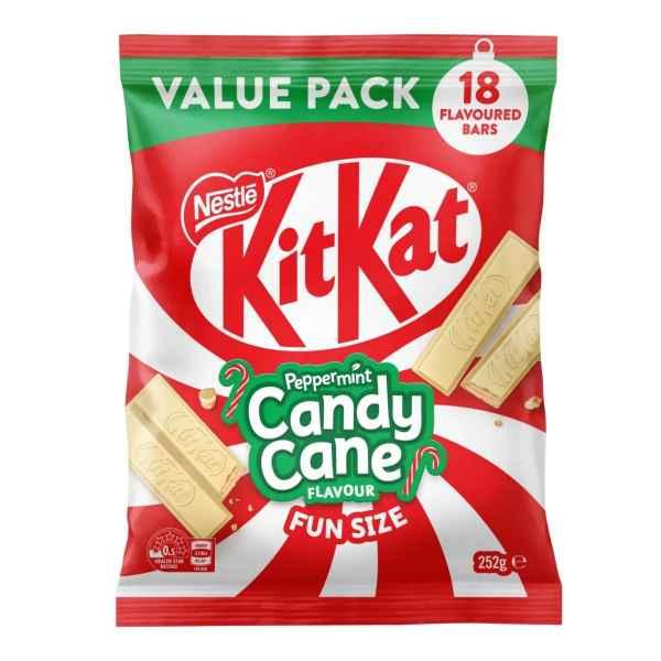 KIT KAT AUSTRALIA PEPPERMINT CANDY CANE