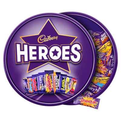 CADBURY HEROES LATA