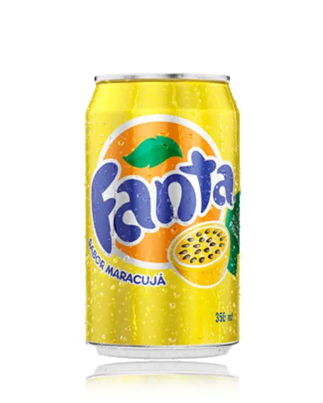 FANTA MARACUJA ( BRASIL) SABOR DE FRUTA NATURAL 